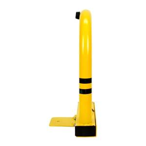 Poste de estacionamiento bloqueable de 50 cm y barrera plegable tipo U de acero para estacionamiento de coches (3 piezas) - Product Image 6