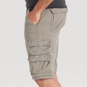 Venta caliente Jeans Algodón Verano Multi bolsillos Pantalones cortos Casual 6 bolsillo Cargo Shorts para hombres - Product Image 6