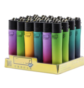 ไฟแช็คแบบเติมได้หลากสีสัน ยี่ห้อ Clippers แพ็ค 10 ชิ้น มีสินค้าในสหรัฐอเมริกาและยุโรป - Product Image 5