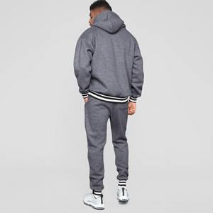 2025 nuevo diseño de chándal de lana de algodón para hombre, ropa de calle deportiva de alta calidad, chándal para correr, pantalones con capucha, pantalones activos OEM - Product Image 6