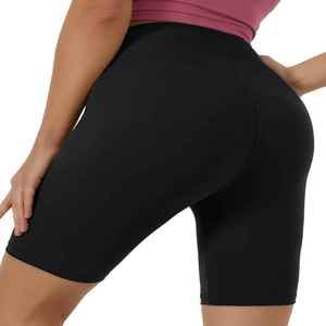 Ropa Deportiva ÚNICA, Shorts de Ciclismo Personalizados de Talla Grande para Mujer, Cintura Alta, Poliéster, Elastano, Algodón, Transpirables, de Secado Rápido y Ecológicos - Product Image 5
