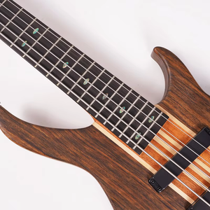 Nhà Máy Bán buôn <span class=keywords><strong>5</strong></span> Chuỗi Bass điện với hoạt động Pickup gỗ gụ cổ Wenge gỗ cơ thể chất lượng cao tùy chỉnh thiết kế - Product Image 1