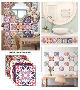 Pegatinas de Azulejos para Mascotas, <span class=keywords><strong>Adhesivos</strong></span> Decorativos para Pared, para <span class=keywords><strong>Cocina</strong></span>, Baño, Decoración de Interiores - Product Image 6