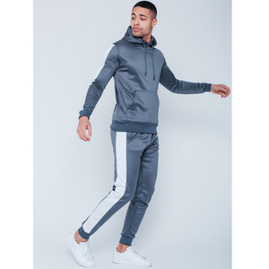 Survêtements de sport d'hiver de qualité supérieure avec logo personnalisé, pour la salle de sport, l'entraînement physique, survêtements évasés pour hommes, décontractés, 100% coton molletonné - Product Image 5