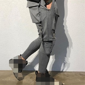 Trending Wholesale Men Fashionable Trendy Autumn Men's Slim Fit <b>Trousers</b> Custom Logo Men Cargo Pants - Product Image 4