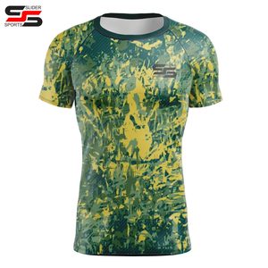 Camiseta de Compresión Personalizada de Manga Corta con Logotipo de Surf, MMA, BJJ, Rashguard Sublimado de Jiu Jitsu, Diseña Tu Propio Rashguard - Product Image 5