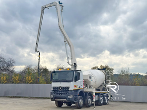 Mercedes-Benz Arocs 3743 Autobetoniera Pompa Bianca 8x4 con Braccio Telescopico, Momento di Carico Elevato 34000kg, 11946cm, Motore - Product Image 6