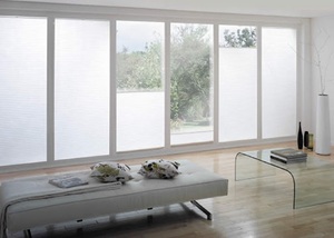 Persianas Plisadas UZEL PLICELL, Cortinas Plisadas para Ventanas Francesas, Modernas, 100% Poliéster, Opacas, Protección Solar - Product Image 3