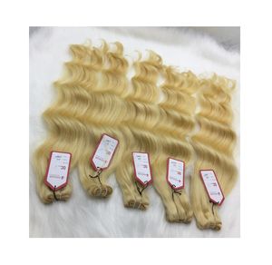 ผมต่อแบบมนุษย์คลื่นธรรมชาติเครื่องทำสีบลอนด์บริสุทธิ์เรมี่สองชั้น - Product Image 1