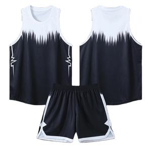 Uniforme de basket-ball pour hommes, personnalisable, pour hommes et femmes, uniforme d'entraînement respirant à séchage rapide, chemise sans manches, vêtements de sport - Product Image 2