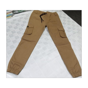 กางเกงคาร์โก้ผู้ชาย, กางเกงผู้ชายผ้าคอตตอนออร์แกนิกแห้งเร็ว100% ฤดูร้อนมีกระเป๋าหลายกระเป๋าน้ำหนักเบา - Product Image 4