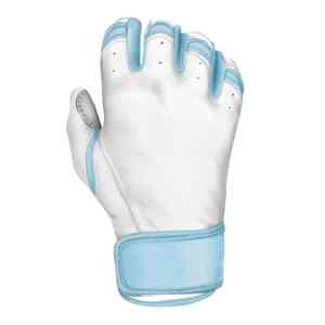 Guantes de bateo de béisbol antideslizantes de cuero genuino de calidad profesional, guantes de bateo de béisbol ligeros Unisex para adultos jóvenes - Product Image 1