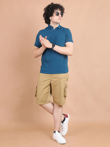 Camiseta informal para hombre para Polo de secado rápido transpirable verano 45% algodón 55% poliéster diseño Original abotonado para Polo liso teñido - Product Image 2