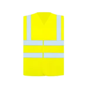 Gilet de sécurité confortable Minden Safety Merchandising avec autocollants et lumières réfléchissants – Produit promotionnel - Product Image 1