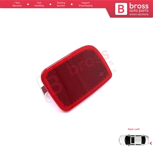 Réflecteur de pare-chocs arrière gauche BSP1235-1 pour Master 3 Scenic 2 NV400 Interstar Movano B X62 8200152642 - Product Image 4