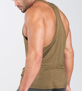 Camiseta sin Mangas de Algodón para Hombre, Personalizada con Logotipo, para Fitness, Entrenamiento, Gimnasio, Estilo Holgado, para Fisicoculturismo - Product Image 5