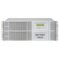 UPS en línea de 4000VA con pantalla LCD, uso industrial de onda sinusoidal pura monofásica, características de bastidores de servidor de plomo ácido, tiempo de respaldo prolongado
