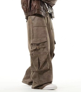 กางเกงยีนส์ขากว้างทรงหลวมสไตล์สตรีทแวร์สำหรับผู้ชาย ขายส่งสุดฮิต ระบายอากาศได้ดี เป็นมิตรกับสิ่งแวดล้อม เอวกลาง น้ำหนักเบา รุ่นปี 2026 - Product Image 4