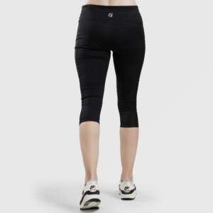 Leggings pour femmes à motif trèfle noir, options taille haute ou mi-haute, taille XL, sans couture, respirants, en spandex, style décontracté - Product Image 2