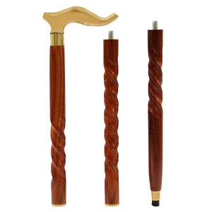 Bastón moderno hecho a mano para ancianos con mango de metal Precio de venta al por mayor - Product Image 2