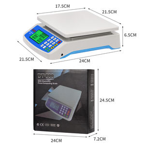 अच्छी गुणवत्ता मूल्य कंप्यूटिंग स्केल 40 किलो इलेक्ट्रॉनिक डिजिटल वजन स्केल नया डिजाइन डीटी-580 थोक - Product Image 6