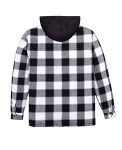 Men's Quilted <b>Lined</b> Flannel Shirt <b>Jacket</b> Soft Long Sleeve Outdoor Plaid Shirt <b>Jackets</b> Cotton Coat Pockets winter <b>jacket</b> - Product Image 2