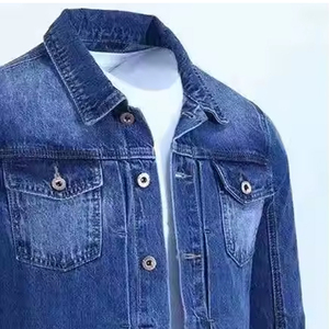 Nuevo diseño de chaqueta de mezclilla de color personalizado para hombre, cierre de cremallera, impermeable, transpirable, Otoño Invierno, ajuste Regular de marca - Product Image 5