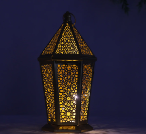 Hot Selling Designer Gold Antique Moroccan Hanging <b>Candle</b> <b>Lantern</b> Home Decoration & Wedding Party Decorative <b>Candle</b> <b>Lantern</b> - Product Image 2