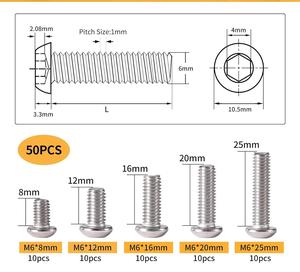 High Anti Corrosion Galvanized ISO Round Allen Screw Vietnam Full Auto Factory <b>Fastener</b> Global Export For Fifty Plus Nations - Product Image 3