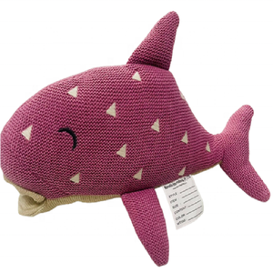 Vente en gros de jouets en tricot doux et écologiques pour animaux de compagnie produits interactifs en cuir à mâcher pour chiens en forme de poisson pour l'intérieur - Product Image 5