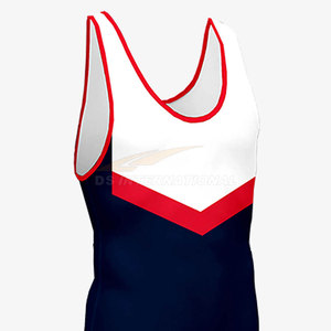Wholesale Solid Color <b>Men</b> Weightlifting and Wrestling <b>Singlets</b> Best Quality Wrestling Uniforms for Training and Competition - Product Image 5