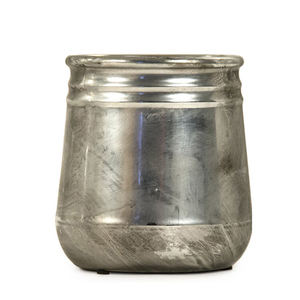 Jarrón de Flores con Pedestal para Sala de Estar, Directo de Fábrica, Estilo Nórdico, Metal Plateado Electroplacado, Jarrón para Arreglos Florales - Product Image 4