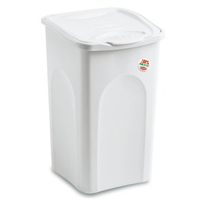 PRIMAVERA <b>White</b> 70120 Stackable Plastic <b>Laundry</b> <b>Basket</b> 50Lt Home Usage - Product Image 1