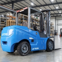 Peralatan Transportasi Industri 3000kg Long Wheelbase Liftron CPD30L Truk Forklift Listrik