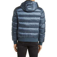 Chaqueta Acolchada Ligera de Lona para Hombre, con Cierre de Cremallera, Cálida, Aislante, Impermeable, para Senderismo, Camping, Viajes, Invierno