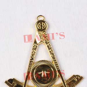 งานฝีมืออัญมณีจากคอเสื้อเข็มทิศรูปสี่เหลี่ยมขนมเปียกปูนและดวงอาทิตย์ที่กำหนดเอง - Product Image 3