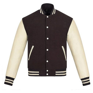 Chaqueta universitaria personalizada más vendida para hombre, ropa de calle a precio al por mayor con bordado único y chaquetas de hombre de calidad superior - Product Image 1
