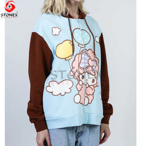 2023 haute qualité sur mesure femmes hiver à capuche décontracté doublé Polyester/coton à capuche dernier respirant meilleure vente Offre Spéciale - Product Image 5