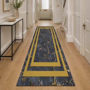 <b>RUGS</b> DEPOT LXDP-0210 Wholesale Beige Brown Minimalist Designer Digital Printed Machine Washable Chenille Area <b>Rug</b> <b>Non</b> <b>Slip</b> - Product Image 5