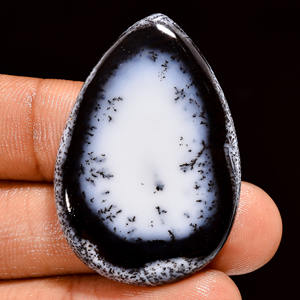 Lote al por mayor de cabujones de ópalo dendrítico natural, piedras preciosas sueltas pulidas de color rojizo rosado de 26-53 mm, varias formas, incluyendo ovaladas - Product Image 1