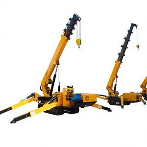 Grue araigné<span class=keywords><strong>e</strong></span> compacte YG 3T, système d'alimentation double, vitesse de levage de <span class=keywords><strong>0</strong></span>,8 m/min, câble en acier, hauteur de levage maximale de 10,8 m pour - Product Image 1