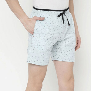 Short décontracté à motif uni pour hommes 100% coton polyester taille moyenne prix de gros en vente - Product Image 6