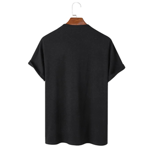 เสื้อยืดผู้ชายผ้าฝ้ายออร์แกนิค100% โอเวอร์ไซส์สำหรับฤดูร้อนพิมพ์ลายดิจิตอลพร้อมโลโก้ออกแบบได้ตามต้องการ - Product Image 2