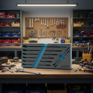 Inserto de Espuma Suave de 2 Componentes Hazet para Cajas de Herramientas 163-292/8, Accesorio - Product Image 3