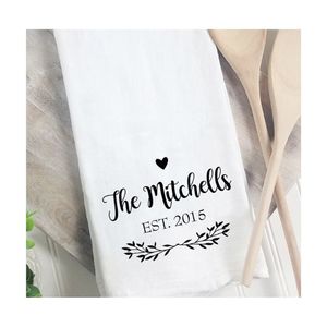 Arco Diseño múltiple Bordado Diseño minimalista 100% Algodón Toalla de té Sarga 190 Gsm Absorbente rápido Comprar a precio al por mayor - Product Image 4