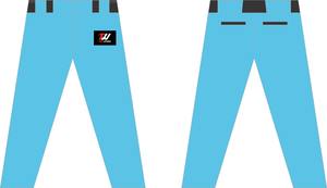 100% Polyester Meilleure Qualité Pantalons de Baseball Softball Porter - Product Image 4