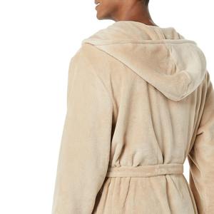 Wholesale Luxury Lightweight Cotton Fiber Terry Bathrobe Men Waffle Sleepwear Breathable Quick Dry Thermal <b>Spa</b> Custom - Product Image 5