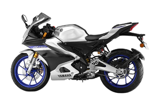 รถจักรยานยนต์ R15M BSVI OBD2โลหะสีเทาจากอินเดีย - Product Image 2