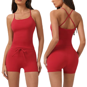 Leggings de yoga sans couture à taille haute avec haut à manches longues, ensemble de fitness pour femmes, vêtements de sport doux et à séchage rapide - Product Image 4