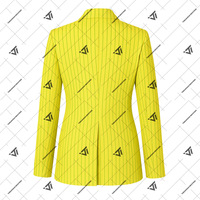 Chi grec Eta Phi XHP Sorority Clothing Pinstripe Femmes Double boutonnage Blazer | Prêt à expédier des vêtements grecs